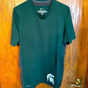 Michigan State Nike drifit s/s shirt